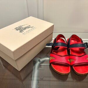 Burberry Authentic Prorsum Women Field Runaway Sandals